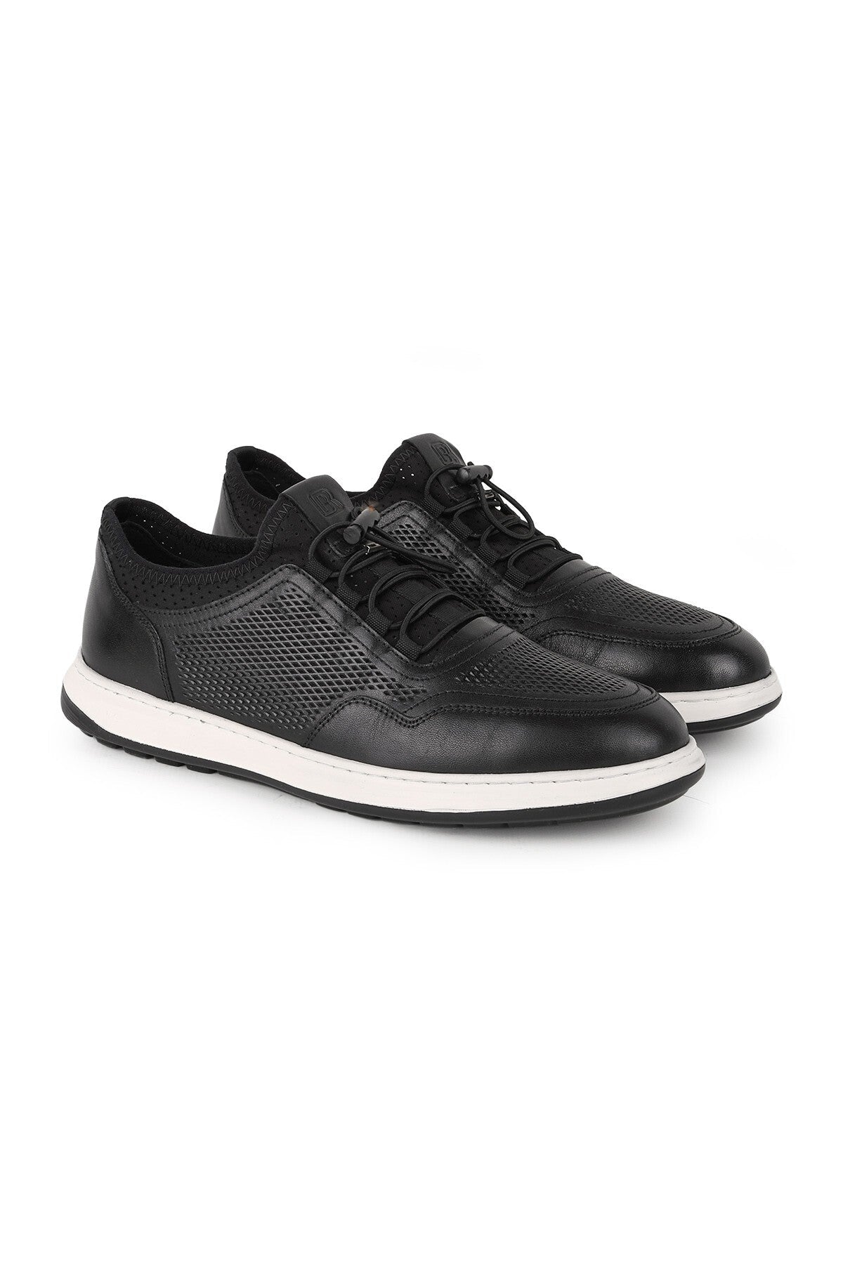 H1016 Men's Leather Casual Shoes - MALLTURK