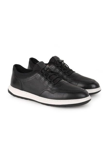 H1016 Men's Leather Casual Shoes - MALLTURK