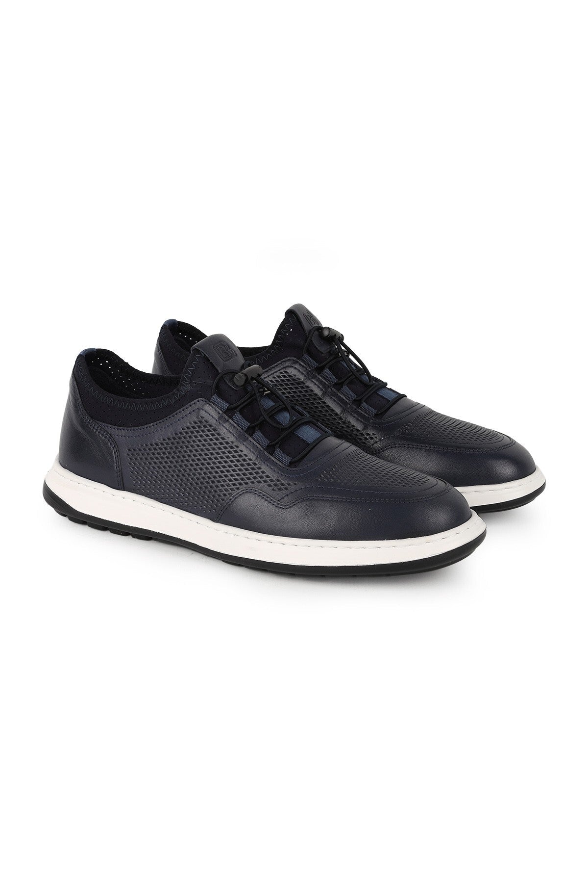 H1016 Men's Leather Casual Shoes - MALLTURK