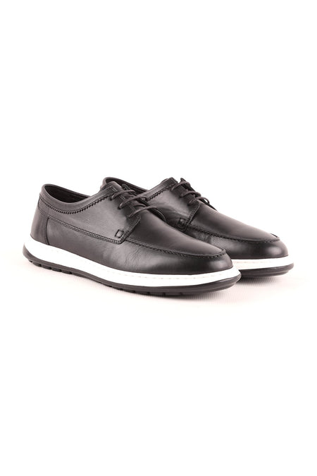 H1019 Men's Leather Casual Shoes - MALLTURK
