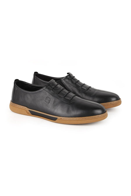 H1022 Men's Leather Casual Shoes - MALLTURK