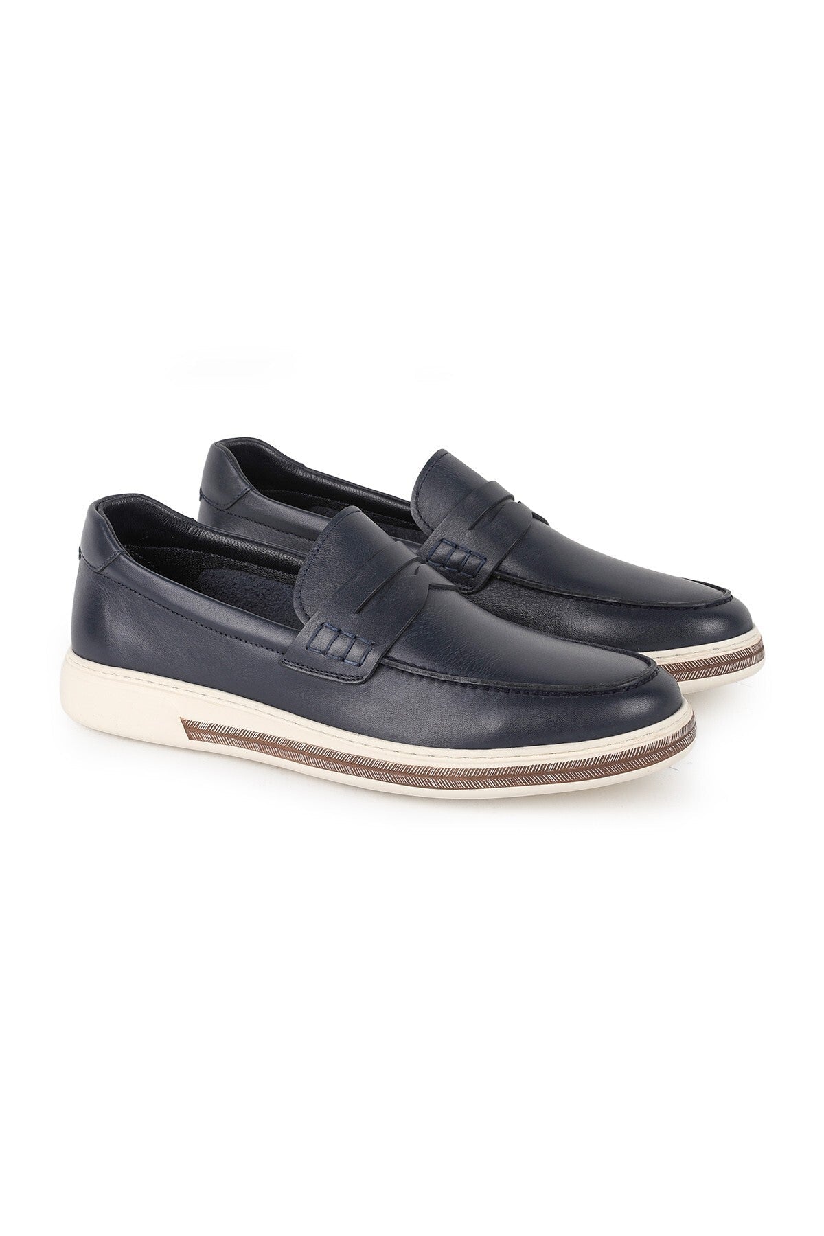 H1044 Men's Leather Casual Shoes - MALLTURK