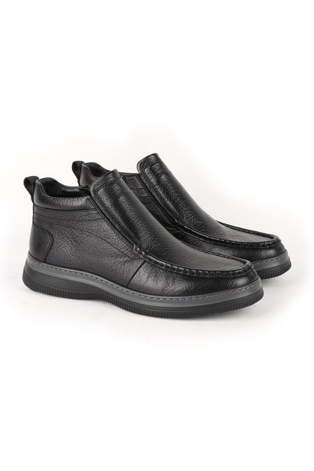 H1069 Men's Leather Boots - MALLTURK