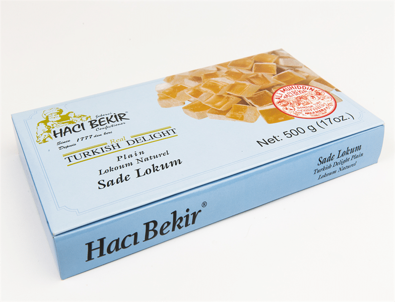 Lokum semplice, Hacı Bekir, 500g – 17.64oz