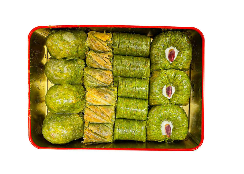 Assorted Pistachio Baklava Box-3, Hafiz Mustafa