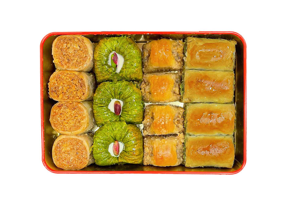 Mixed Pistachio and Walnut Baklava Box-5, Hafiz Mustafa