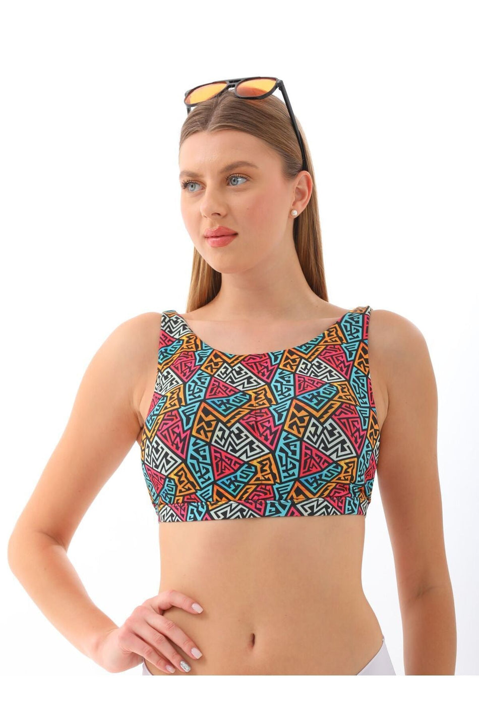 Halter collar bikini top - MALLTURK