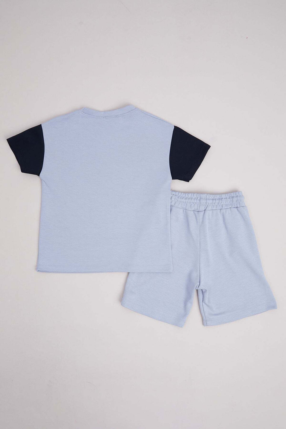 Hello Weekend Printed and Decorated Boys' 2-Piece Set - MALLTURK