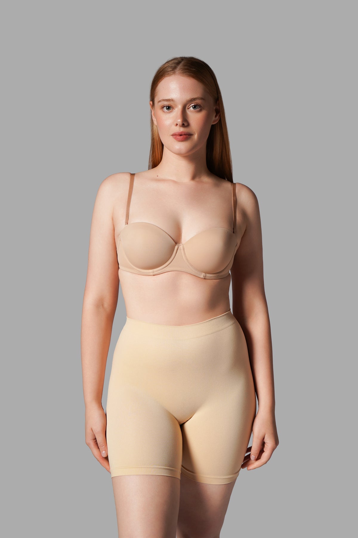 High Waist Seamless Shaping Women's Mid-Length Boxer 2002-Ten - MALLTURK