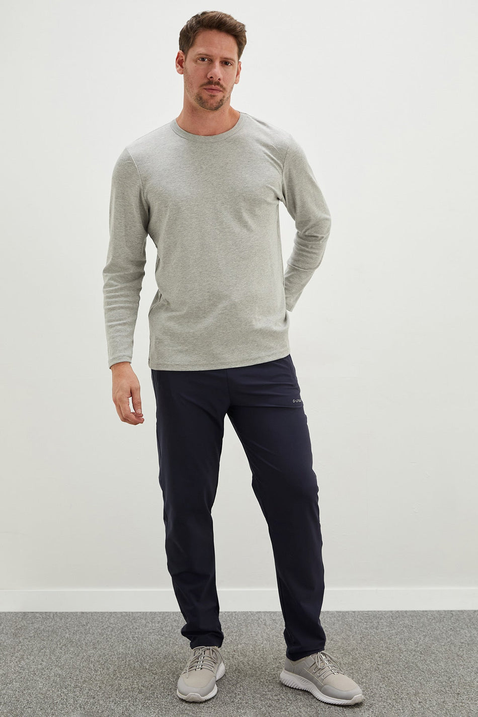 Jacquard Elastic Waist Parachute Fabric Sweatpants - MALLTURK