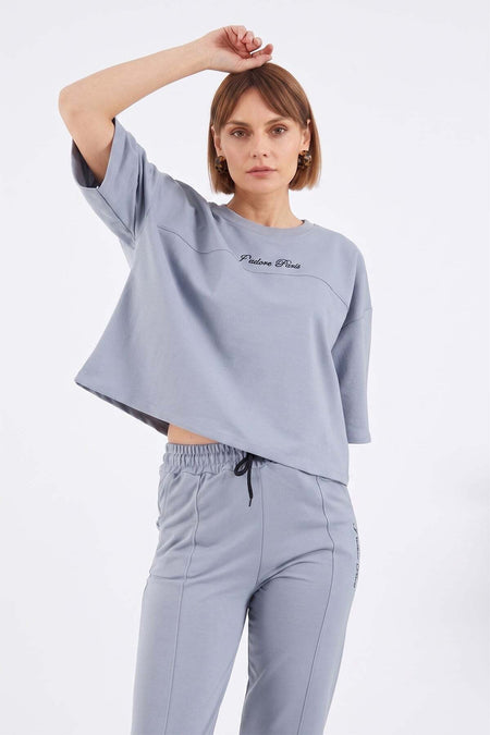 Jadore Paris Embroidered 2-Piece Set - MALLTURK