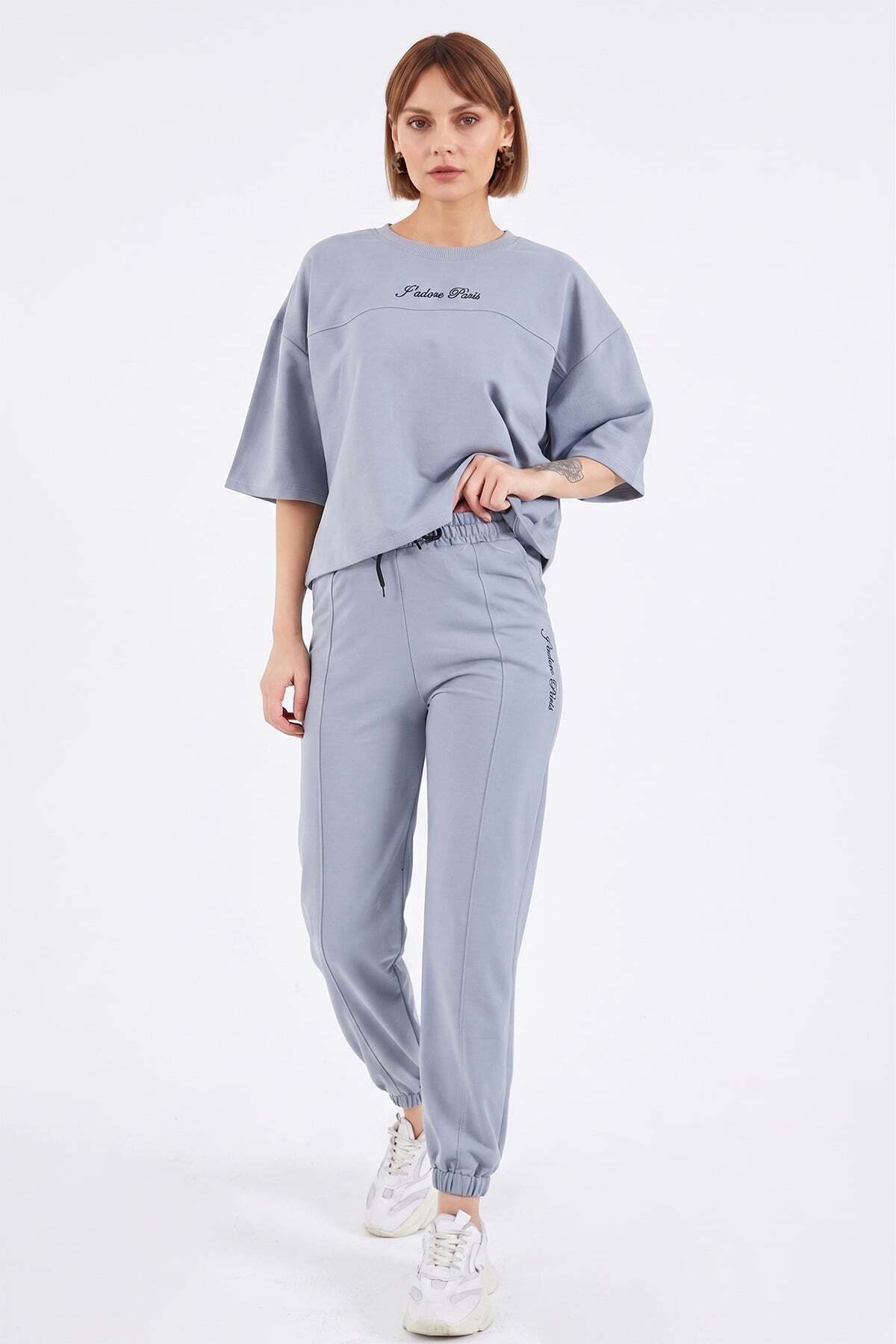 Jadore Paris Embroidered 2-Piece Set - MALLTURK