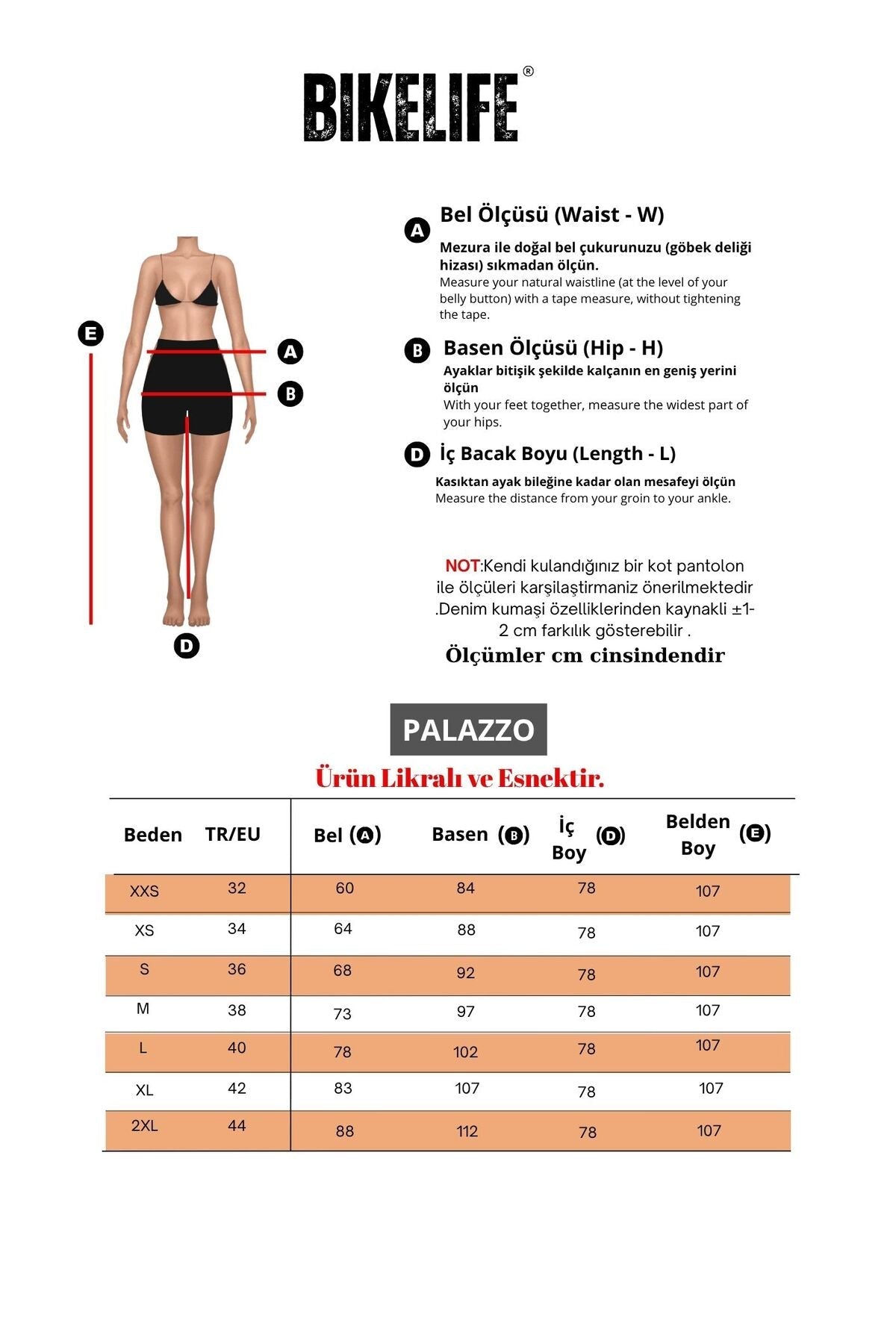Kadın Kahverengi Likralı Palazzo Salaş Geniş Paça Pantolon - MALLTURK