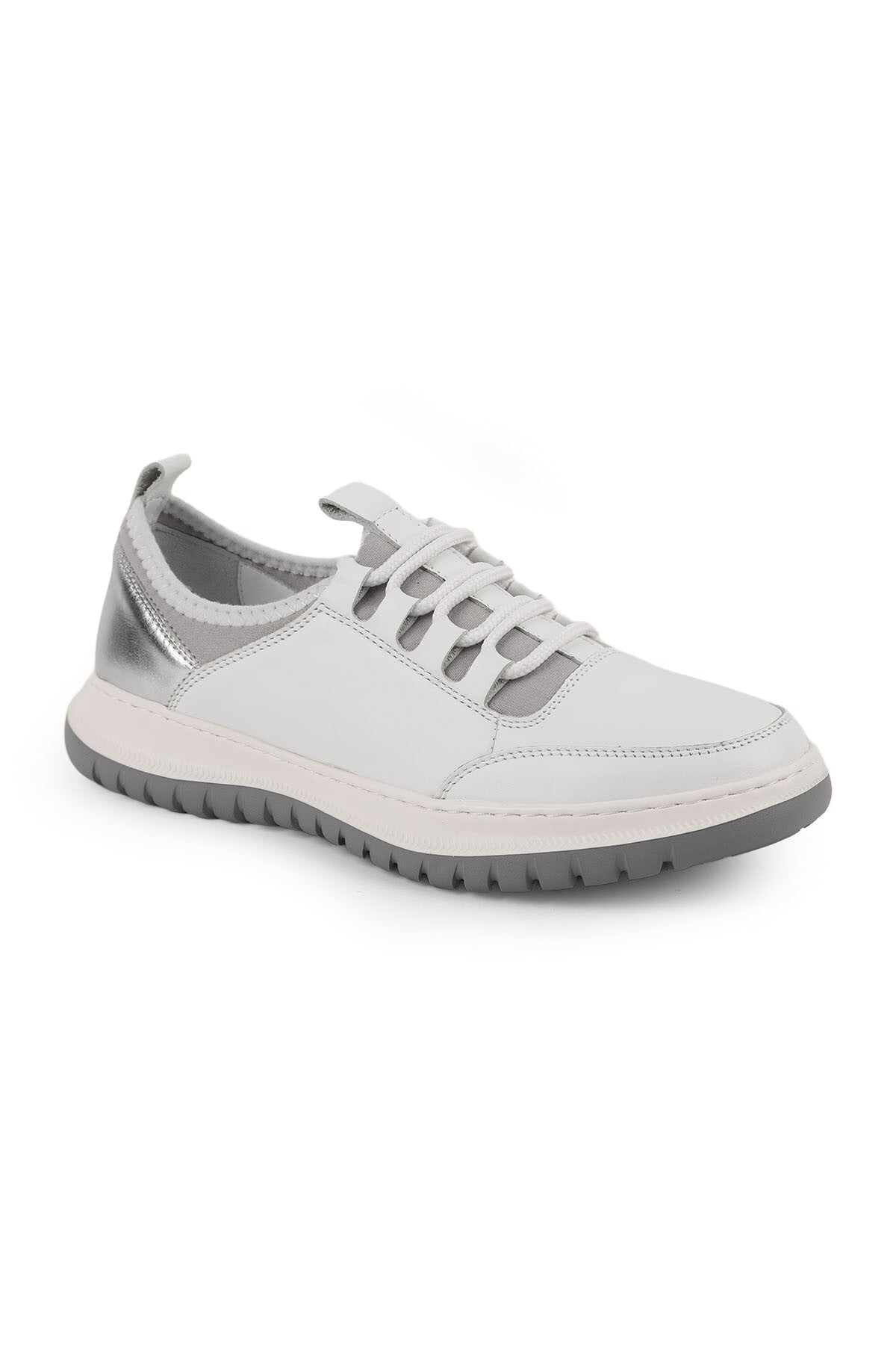 Kadın Sneaker Esnek Yakalı Hafif EVA Tabanlı Bağcıklı Günlük Yürüyüş Spor Ayakkabı LZ5911 - MALLTURK