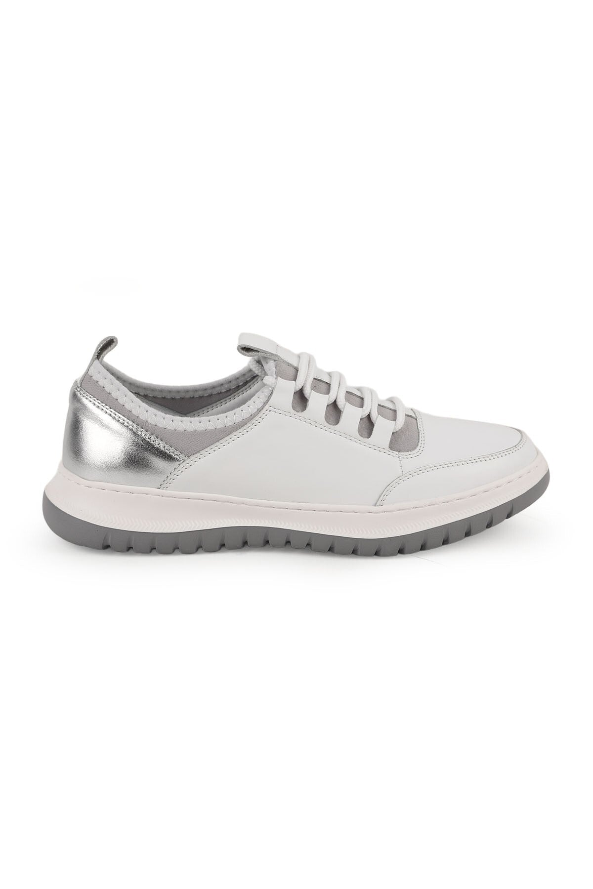 Kadın Sneaker Esnek Yakalı Hafif EVA Tabanlı Bağcıklı Günlük Yürüyüş Spor Ayakkabı LZ5911 - MALLTURK
