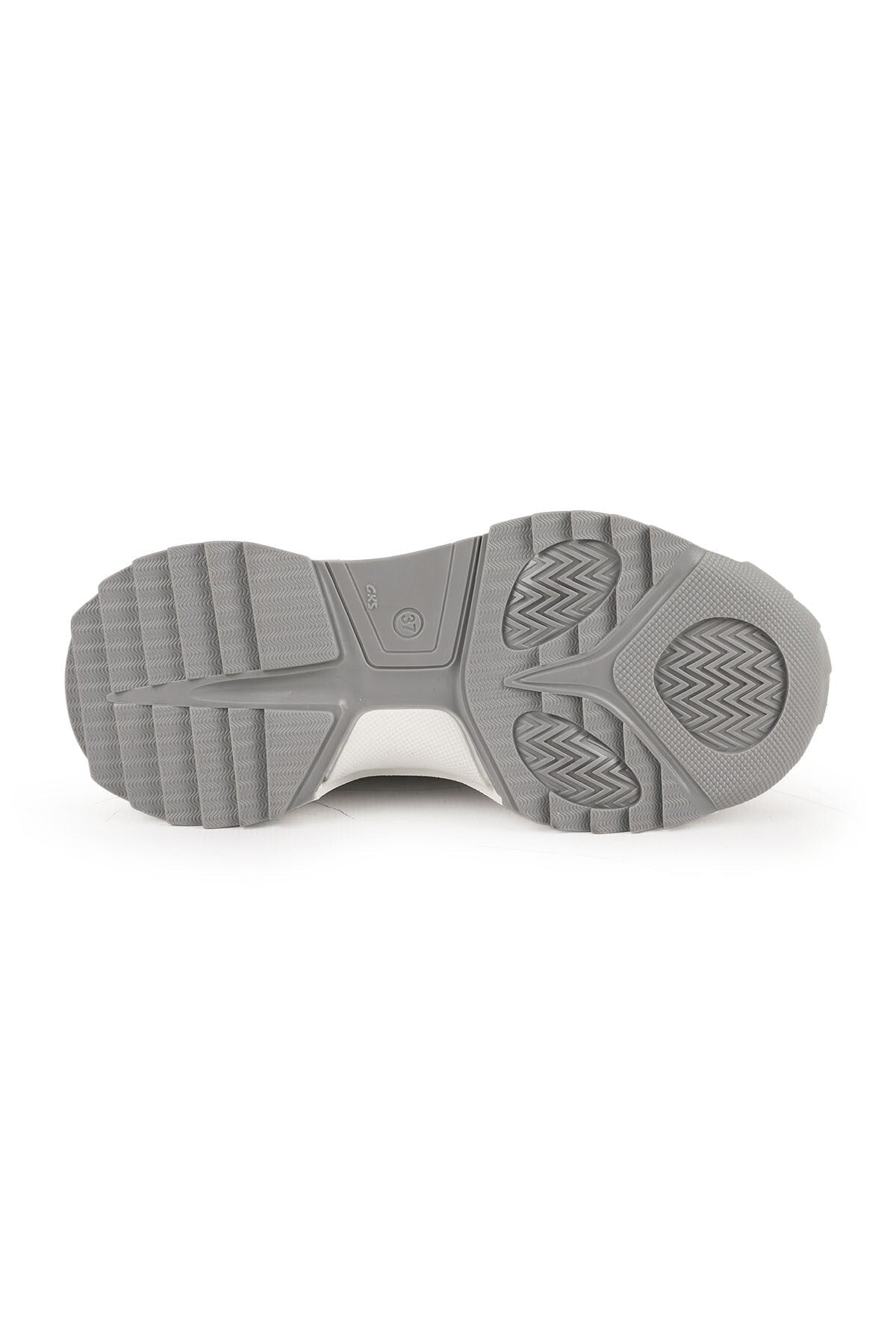 Kadın Sneaker Günlük Chunky Bağcıklı Kalın Taban Yastıklamalı Yürüyüş Ayakkabısı L083.65100 - MALLTURK
