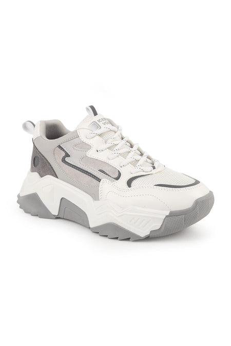 Kadın Sneaker Günlük Chunky Bağcıklı Kalın Taban Yastıklamalı Yürüyüş Ayakkabısı L083.65100 - MALLTURK
