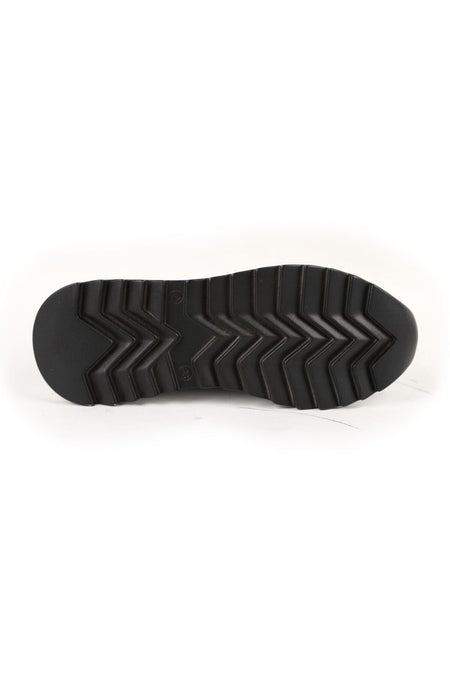 Kadın Sneaker H Logo Detaylı Süet Antik Görünümlü Kalın Tırtıklı Taban Günlük Spor Ayakkabı L086.923 - MALLTURK