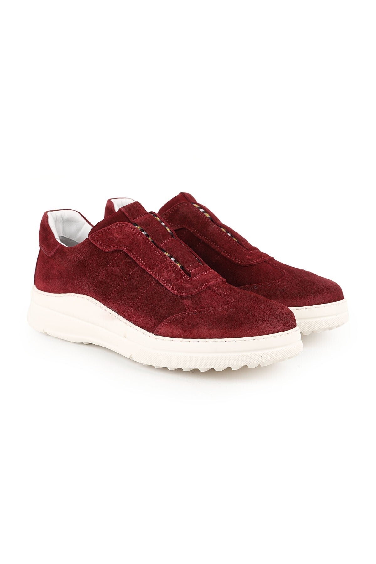 Kadın Sneaker Süet Kalın Hafif EVA Taban Bağcıksız Slip-on Günlük Şık Spor Ayakkabı LZ4508 - MALLTURK