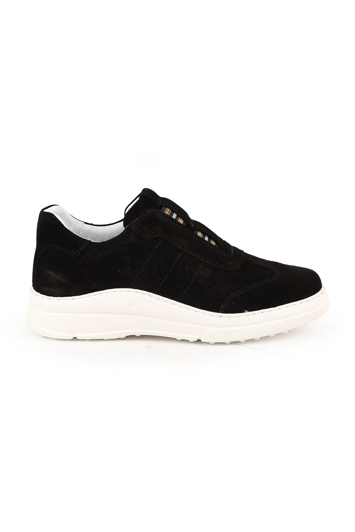 Kadın Sneaker Süet Kalın Hafif EVA Taban Bağcıksız Slip-on Günlük Şık Spor Ayakkabı LZ4508 - MALLTURK