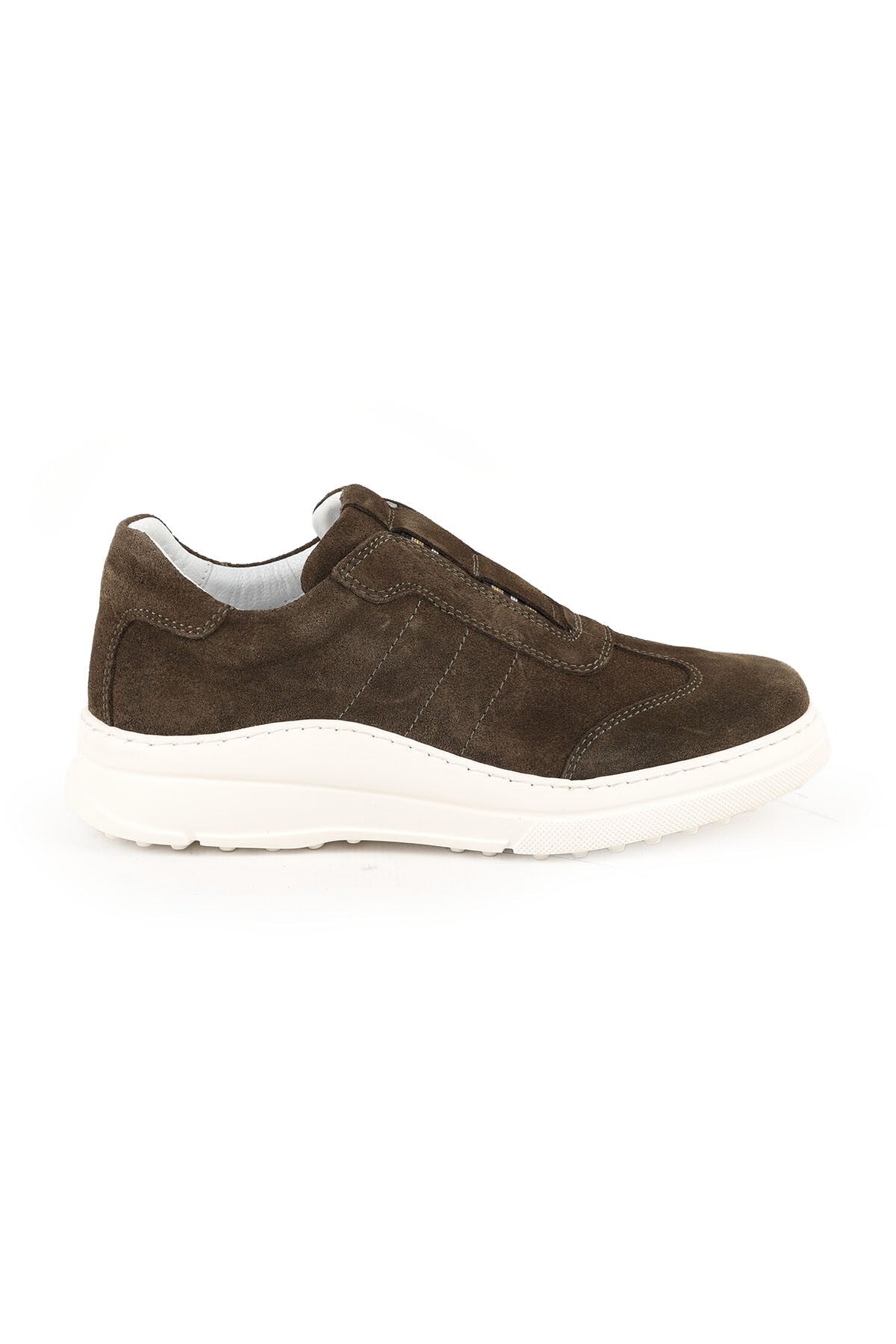 Kadın Sneaker Süet Kalın Hafif EVA Taban Bağcıksız Slip-on Günlük Şık Spor Ayakkabı LZ4508 - MALLTURK