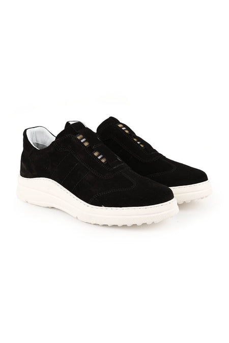 Kadın Sneaker Süet Kalın Hafif EVA Taban Bağcıksız Slip-on Günlük Şık Spor Ayakkabı LZ4508 - MALLTURK
