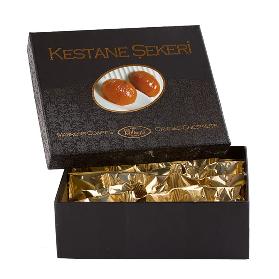 Kandierte Kastanien, Kestane Şekeri, 16 Stück