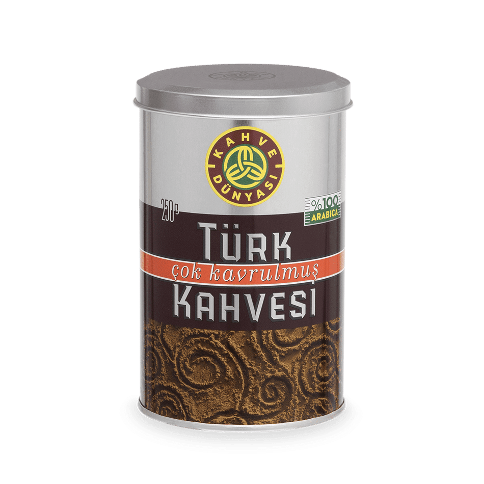 Dark Roast Turkish Coffee, Kahve Dunyasi, 250g – 8.82oz - MALLTURK