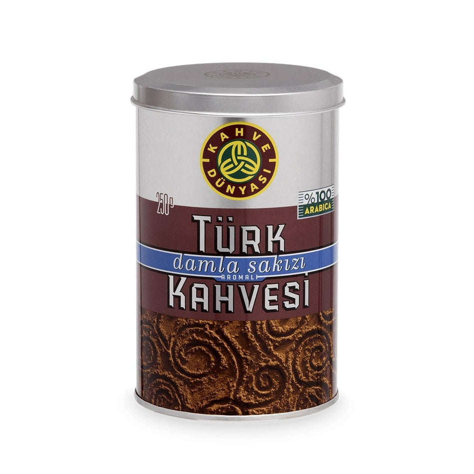Gum Mastic Turkish Coffee, Kahve Dunyasi, 250g – 8.82oz - MALLTURK