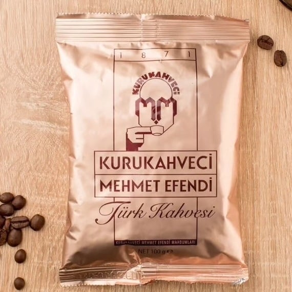 KuruKahveci Mehmet Efendi Turkish Coffee, 100g (3.53oz)