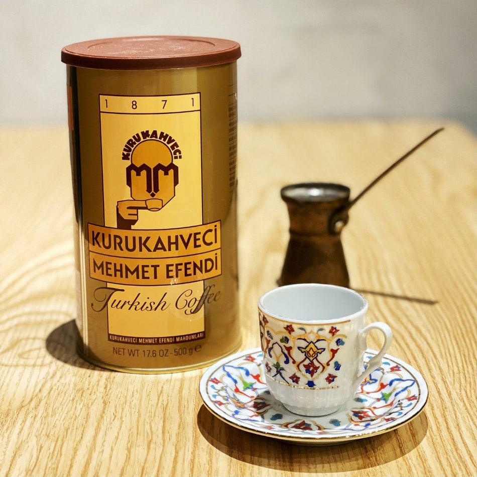 KuruKahveci Mehmet Efendi Turkish Coffee, 500g (17.64oz) - MALLTURK