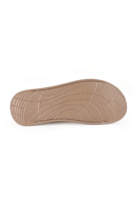 L014.255 Eva Antique Men's Slippers Brown - MALLTURK
