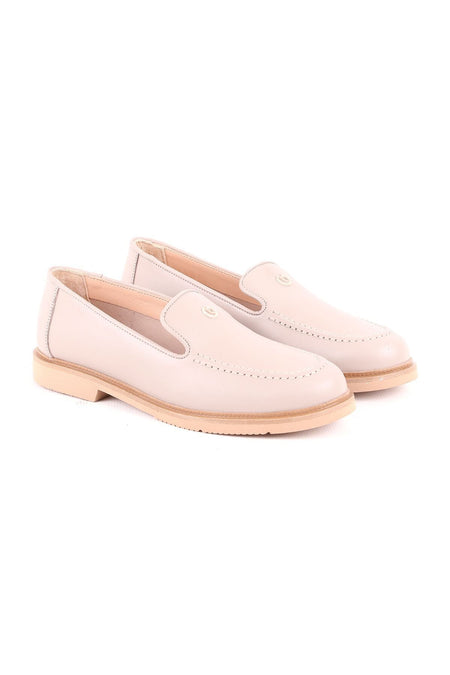 L039.15104 Mink Casual Leather Women's Shoes - MALLTURK