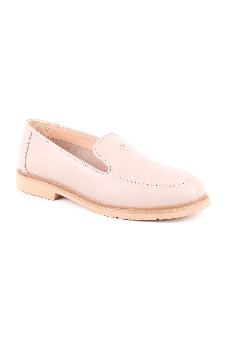 L039.15104 Mink Casual Leather Women's Shoes - MALLTURK