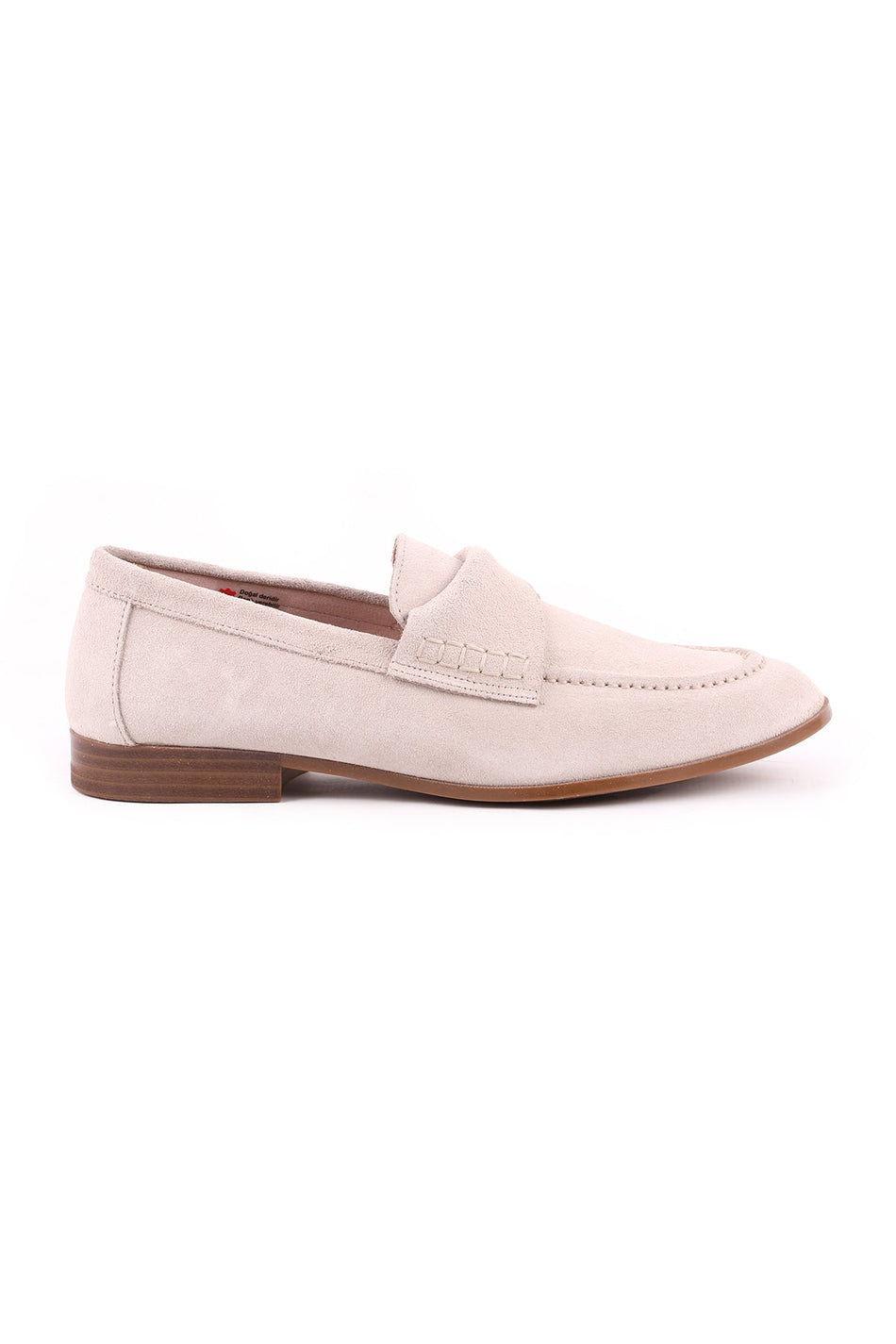 L039.15305 Loafers Patent Leather Women's Shoes TAUPE COLOR - MALLTURK