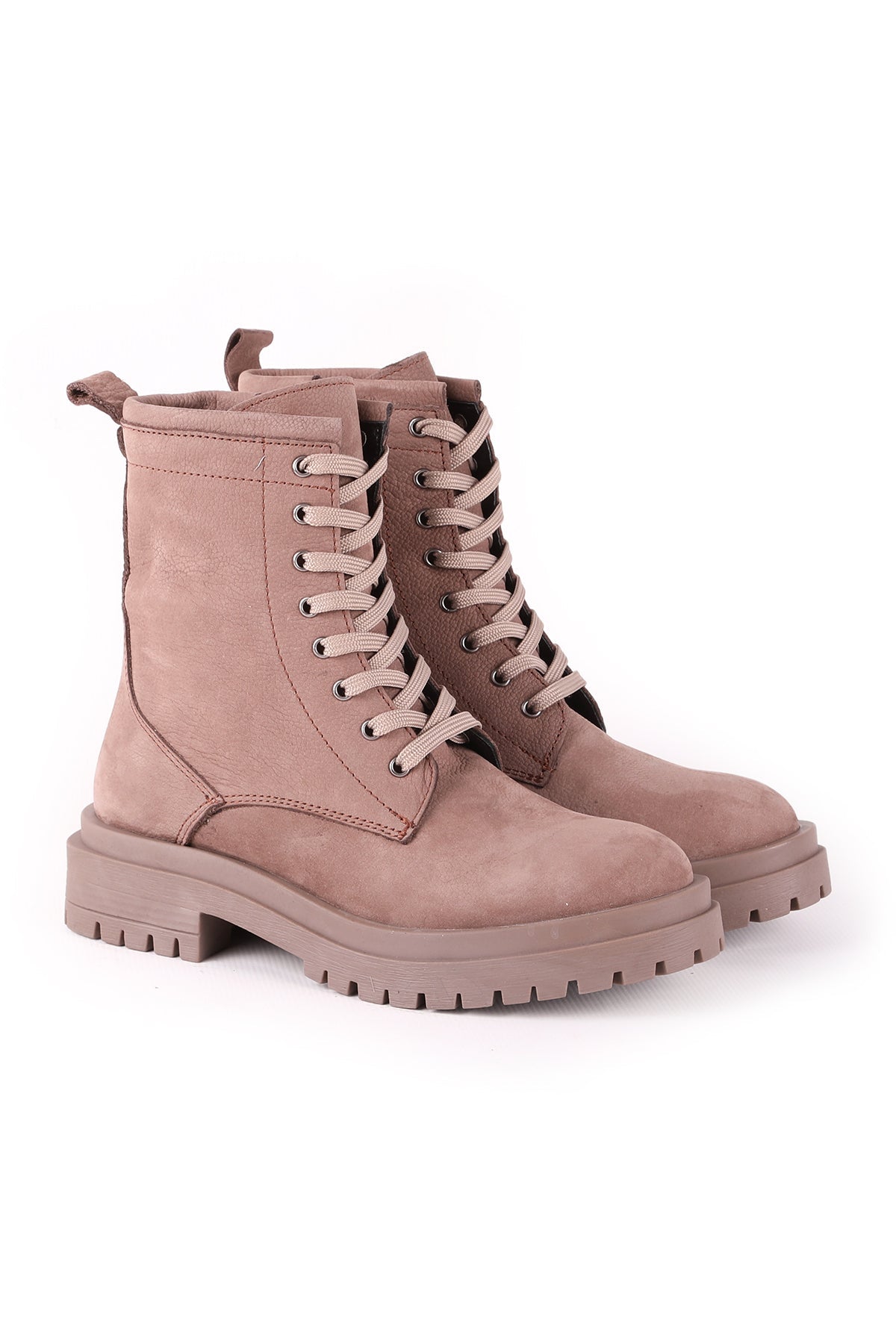 L04.340 Nubuck Leather Women's Boots - MALLTURK
