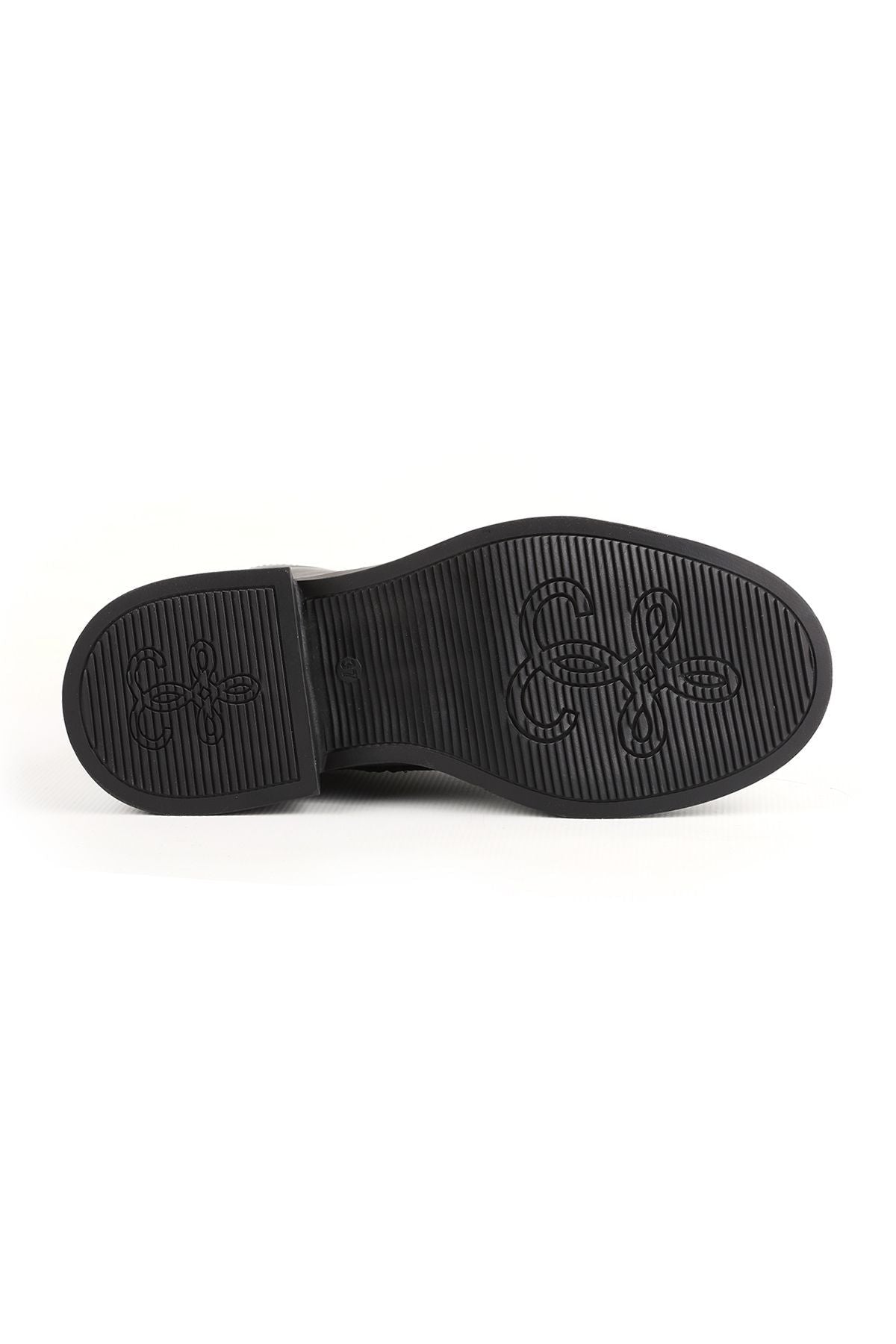 L04.359 Leather Women's Boots Black - MALLTURK