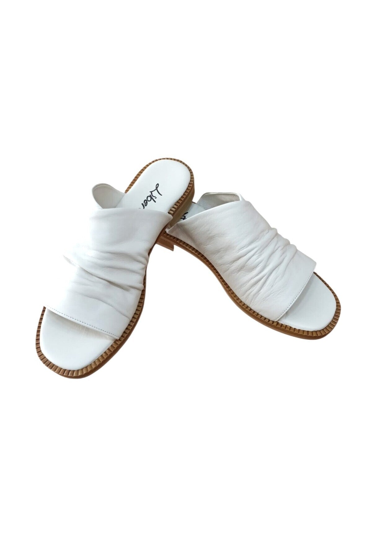 L060.136 Women's Thermo Antique Leather Slippers - MALLTURK