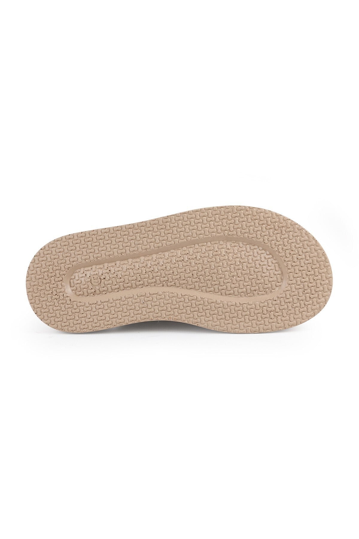 L060.650 Genuine Leather Buckle Poly Sole Comfortable Women's Sabo Slippers - MALLTURK