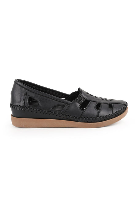 L069.25 Genuine Leather Hand-Stitched Comfortable Fit Women's Sandals Shoes - MALLTURK