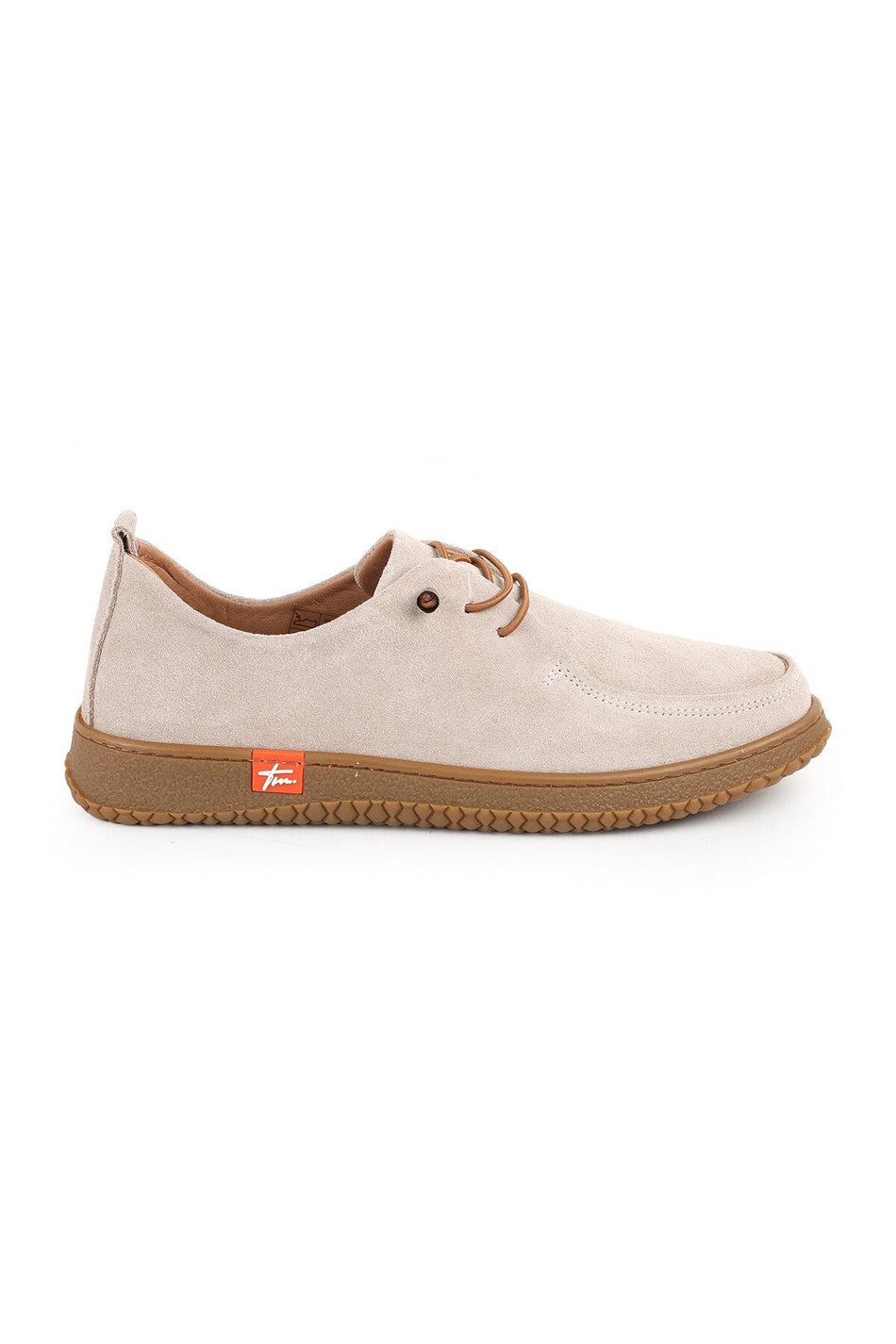 L075.1124 Genuine Leather Flexible Rubber Sole Lace-Up Women's Casual Shoes - MALLTURK