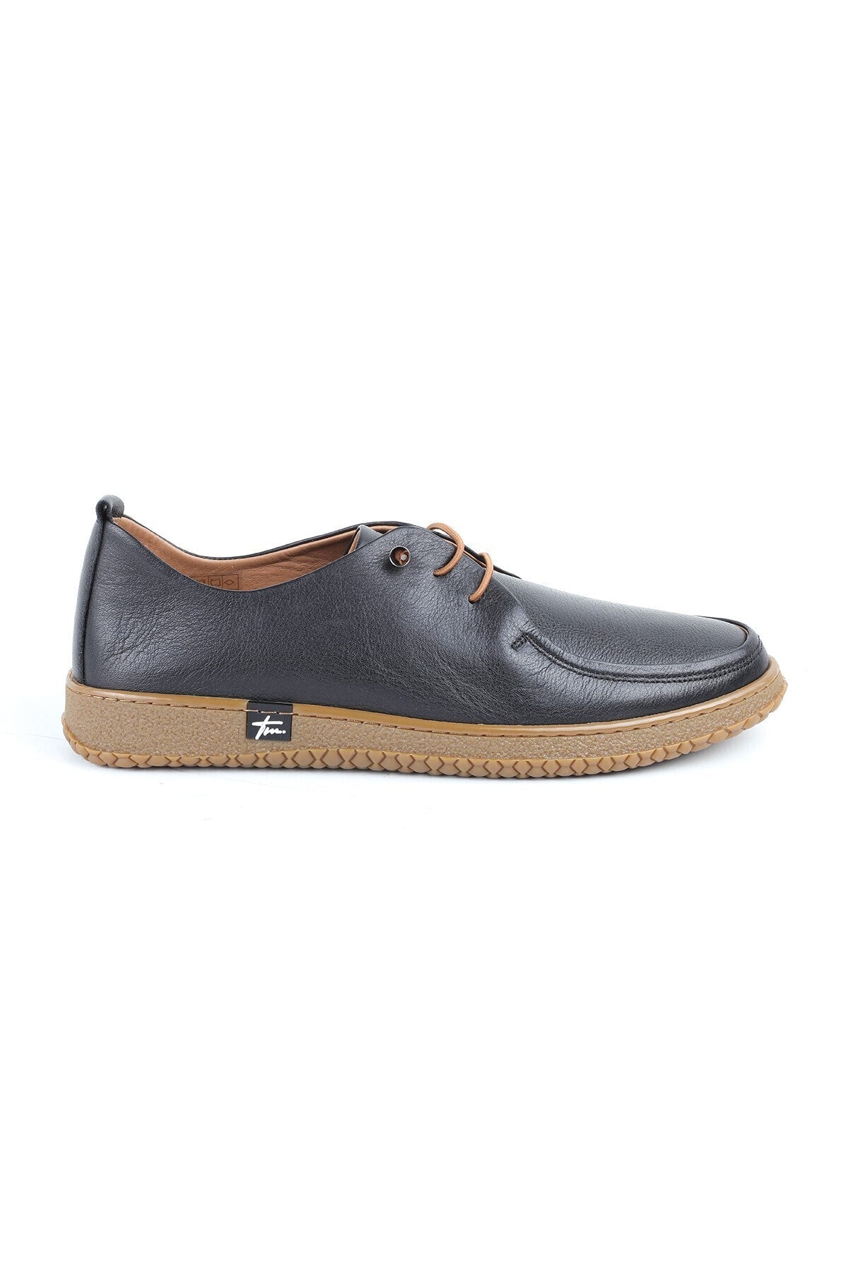 L075.1124 Genuine Leather Flexible Rubber Sole Lace-Up Women's Casual Shoes - MALLTURK