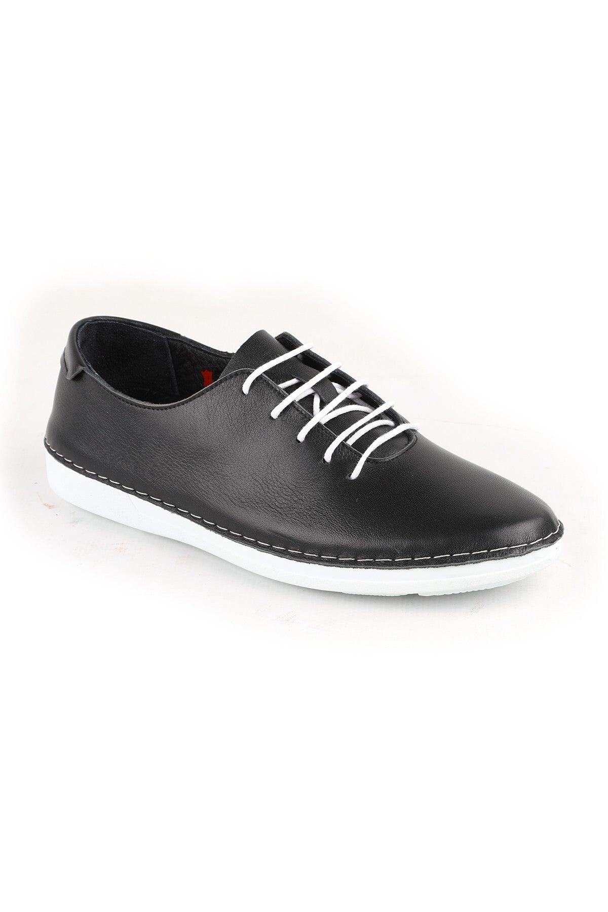 L077.221 Genuine Leather Lightweight Poly Sole Lace-Up Women's Casual Shoes 26Y - MALLTURK