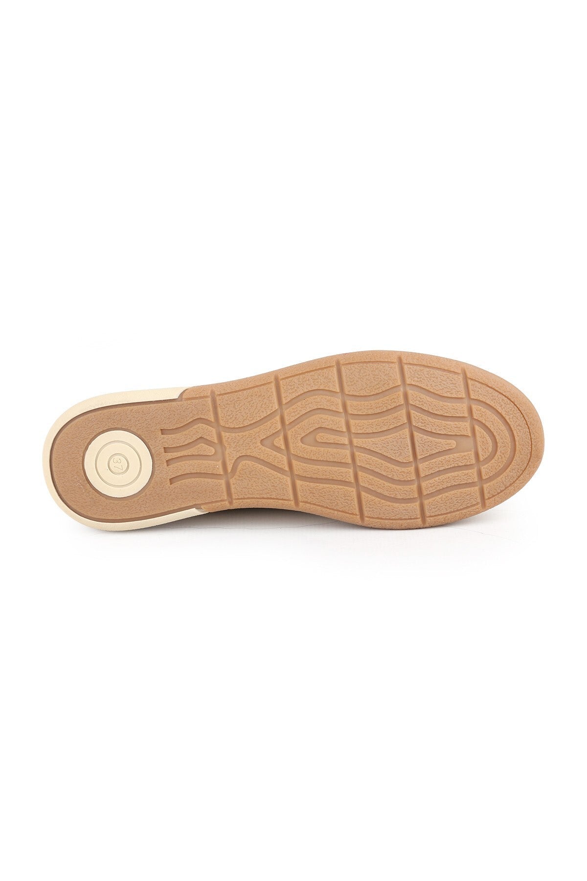 L081.24111 Genuine Leather Rubber Sole Daily Ballerina Shoes - MALLTURK