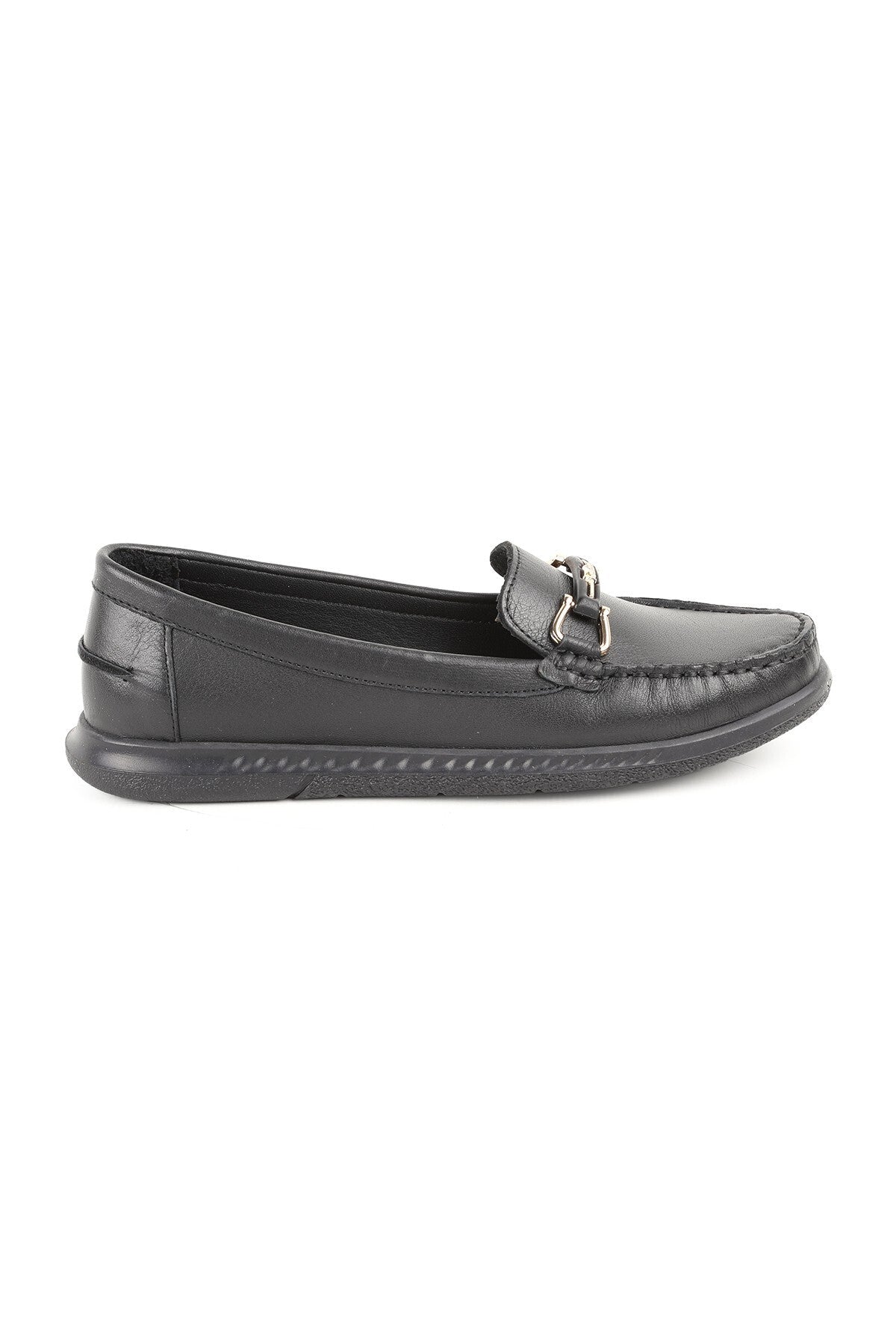 L081.24111 Genuine Leather Rubber Sole Daily Ballerina Shoes - MALLTURK