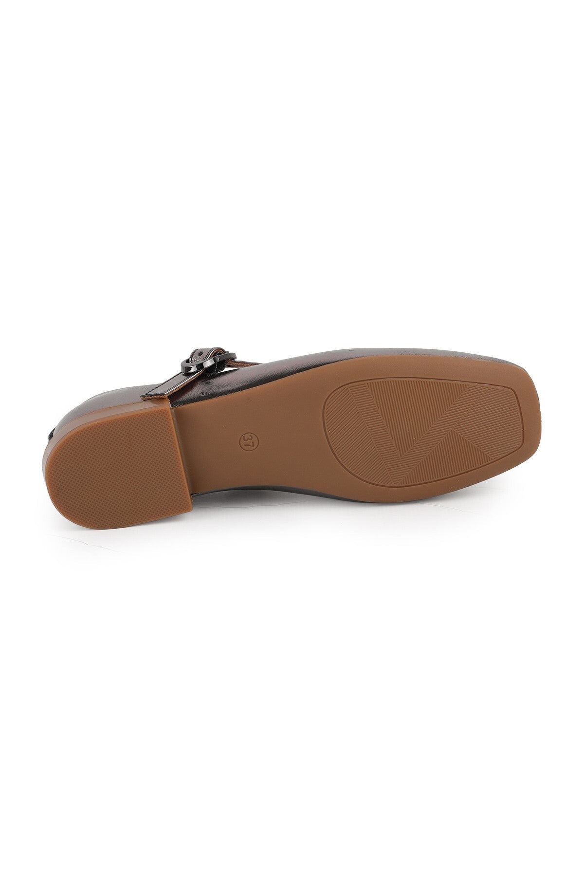 L081.25503 Metallic Genuine Leather Single Strap Mary Jane Women's Casual Shoes - MALLTURK