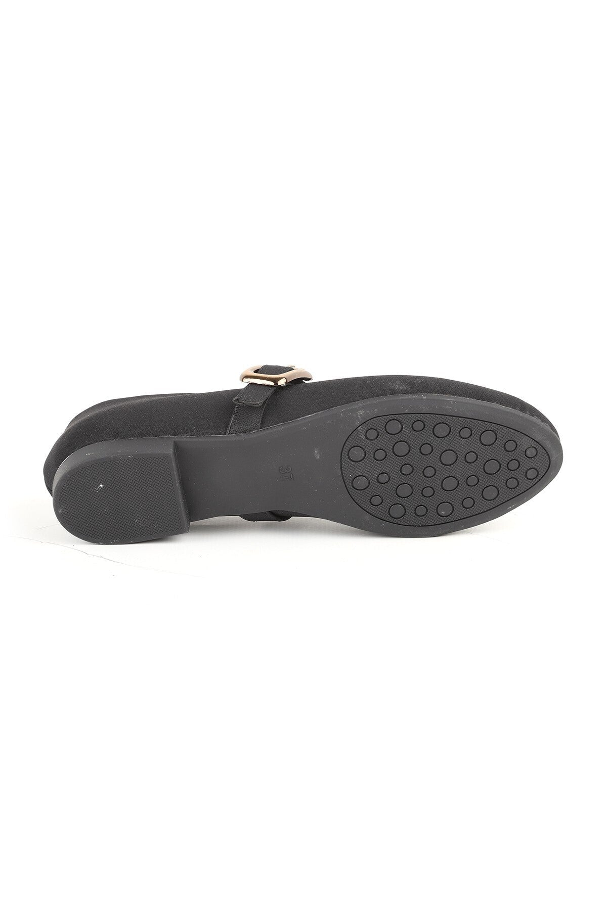 L085.K502 Genuine Nubuck Leather Buckle Mary Jane Flexible Tpu Sole Women's Casual Shoes - MALLTURK