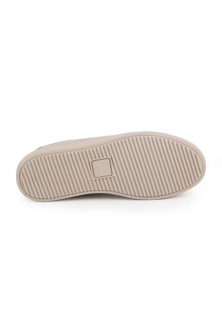 L086.901 Hakiki Deri Baskılı Kauçuk Taban Aksesuarlı Kadın Sneaker - MALLTURK