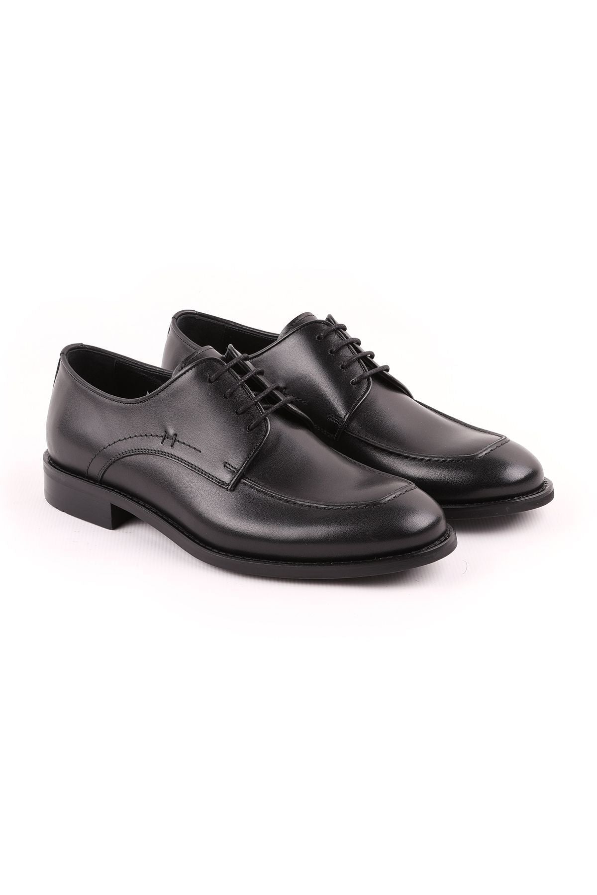 L3563 Classic Men's Shoes Black - MALLTURK