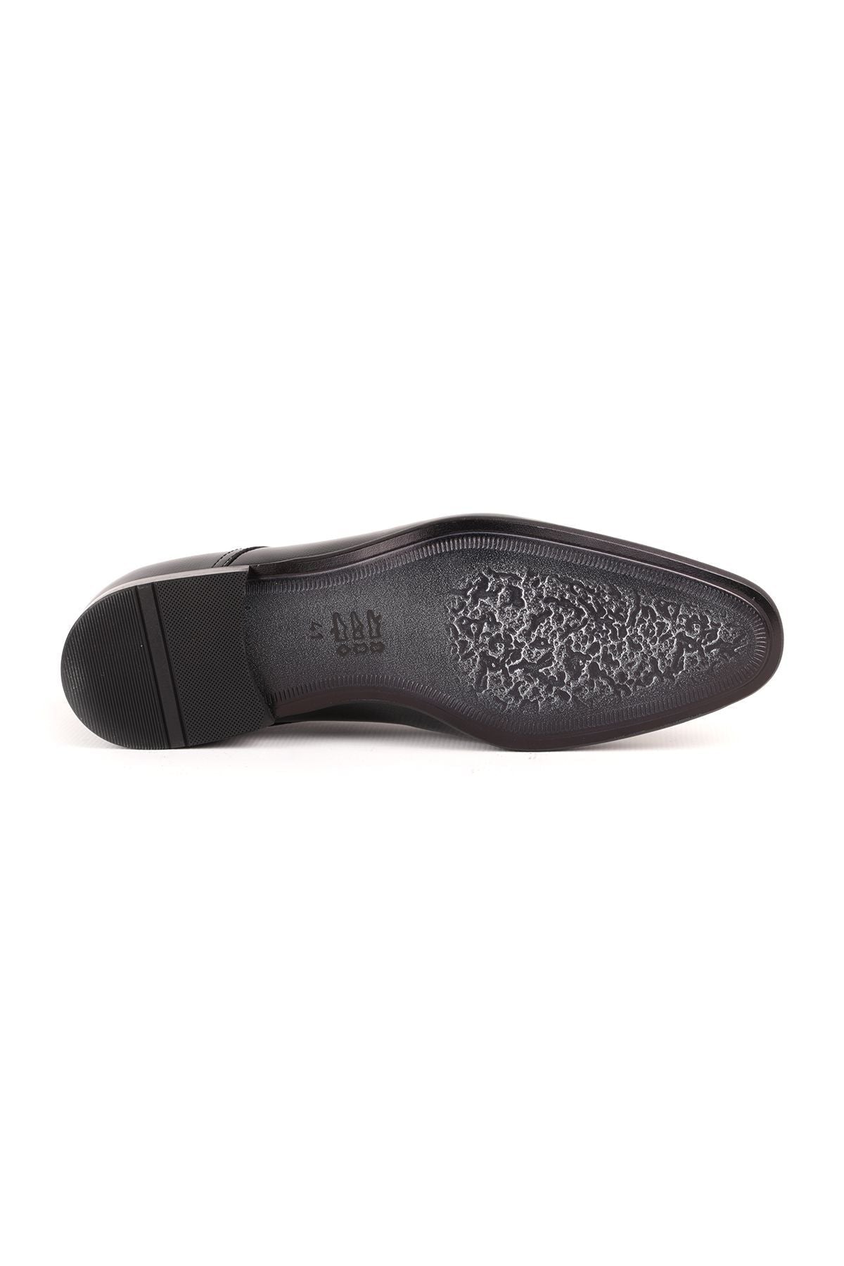 L3744 Patent Leather Men's Classic Shoes BLACK - MALLTURK